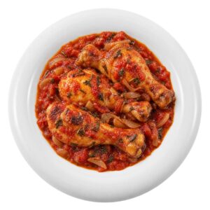 Fusi di pollo alla cacciatora