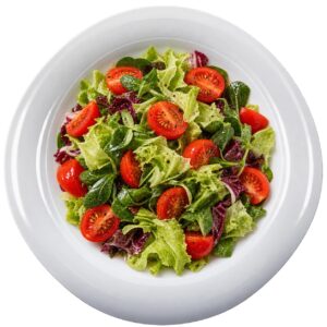 Insalata verde e pomodorini