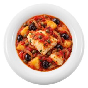 Merluzzo alla livornese