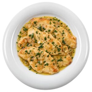 Piccata di pollo al vino bianco